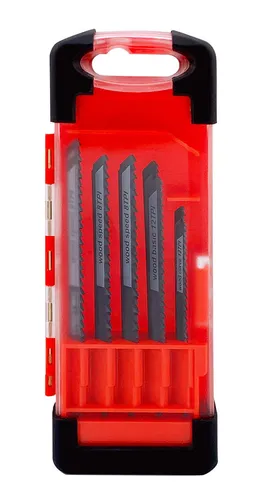 Stichsägeblätter-Set Holz, 10-teilig aus Hochleistungsschnellstahl HCS Sägeblatt