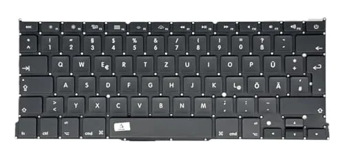 T-ProTek DE - Tastatur ohne Beleuchtung kompatibel für MacBook Pro 13