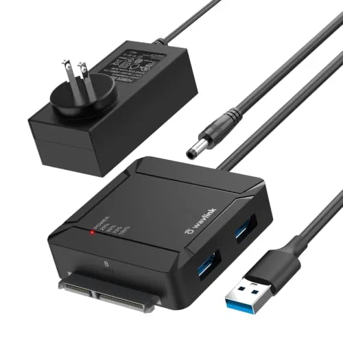 WAVLINK USB 3.0 Dual Bay SATA Adapter