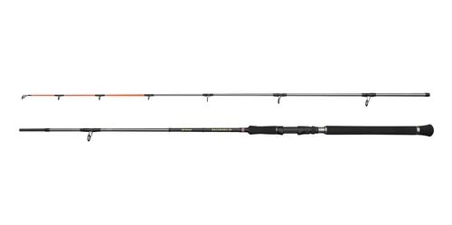 PENN Regiment IV Spin/Pilk 2,4m 50-150g - Hochleistungs-Angelrute - Angelruten, leichte Stärke und außergewöhnliche Haltbarkeit dank High Modulus 30T Carbon Blank, ideal für anspruchsvolles Salzwasserangeln.