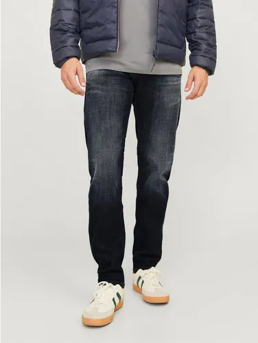 Jack & Jones Tapered-fit-Jeans JJIMIKE JJCADE GE 232 NOOS blau 33 - Modische Jeans für Herren, aus 98% Baumwolle und 2% Elasthan, mit bequemem Sitz und Stretch für optimale Bewegungsfreiheit.