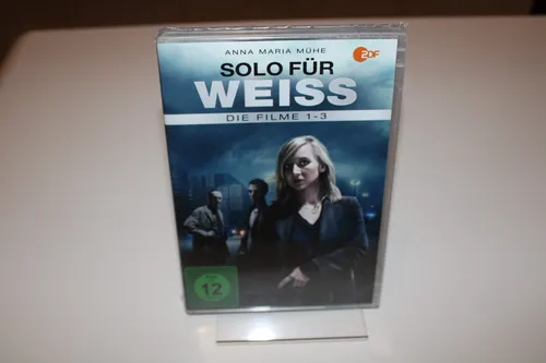 SOLO FÜR WEISS - DIE FILME 1 - 3 - Thriller & Mystery DVD-Box mit den packenden Filmen 1-3, neu und originalverpackt, perfekt für spannende Filmabende.