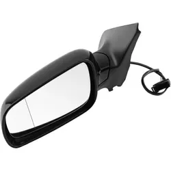 Außenspiegel Links Asphärisch für VW Golf Mk4/Bora 98-06, Schwarz