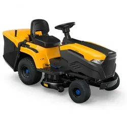 Stiga Estate 584e Akku-Rasentraktor - Akku-Rasentraktor für müheloses Rasenmähen, umweltfreundlich und leise im Betrieb, ideal für große Gärten.