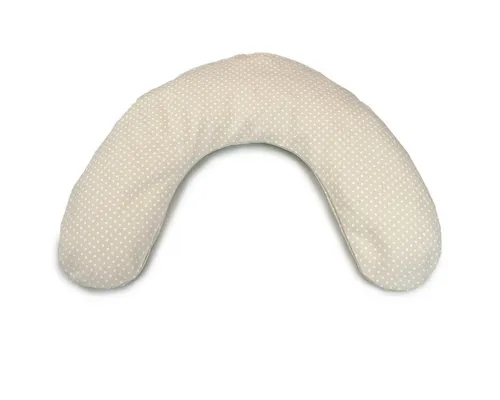 Theraline Frühchenkissen 100 x 15 mit Bezug Punkte beige in beige von Theraline