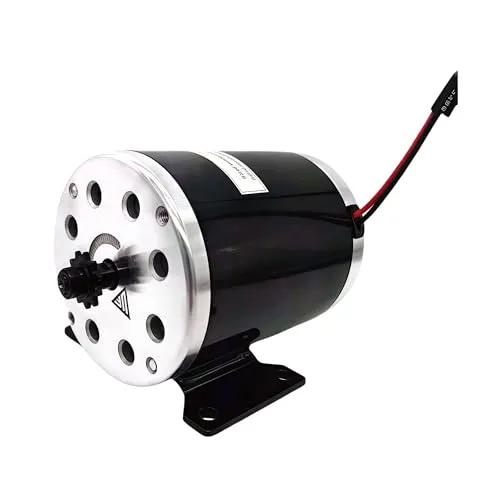 Trkimal 24V/36V DC 500W/800W 2500RPM/2800RPM Motor für E-Scooter, Elektroroller, E-Bike, Mini-Bike, mit Halterung (800, Watt)
