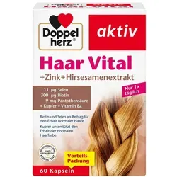 Doppelherz Haar Vital+Zink+Hirse Kapseln
