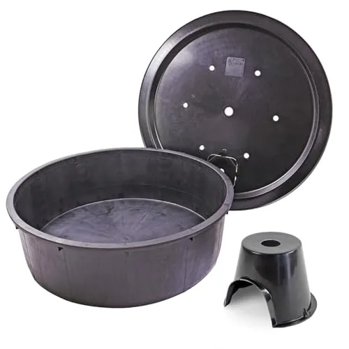 CLGarden Springbrunnen Schwerlastbecken Set 250 Liter von CLGarden