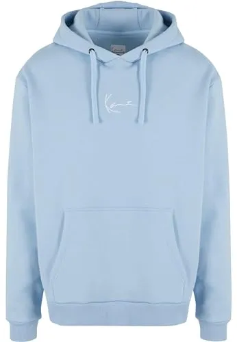 Kapuzensweatshirt KARL KANI Herren - Light Blau, Gr. XL - Herren-Sweatshirts aus 80% Baumwolle, bequem und stylisch mit Kapuze, ideal für Freizeit und Sport.