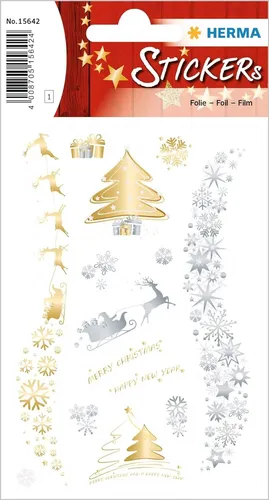 HERMA 15642 Aufkleber Weihnachtsmotive