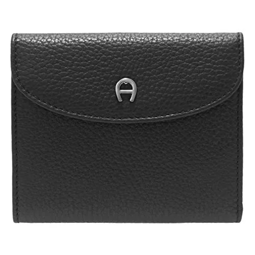 Aigner Portemonnaie klein, 152206 schwarz - Herren-Geldbörsen, elegantes und kompaktes Design mit hochwertiger Verarbeitung, ideal für den täglichen Gebrauch.