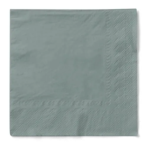 Papierservietten Grau von Mank
