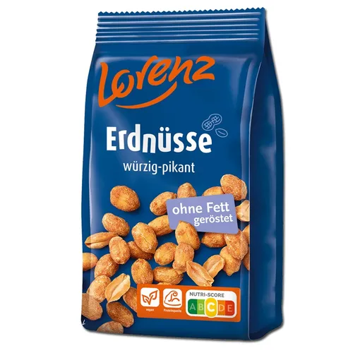 Lorenz Erdnüsse würzig pikant 150g Beutel 14,33€/1kg