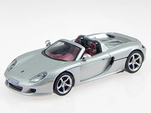 Cararama Porsche Carrera GT Silber Modellauto 1:43