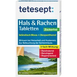 Tetesept Hals & Rachen Tabletten 20 ST von Merz Consumer Care GmbH