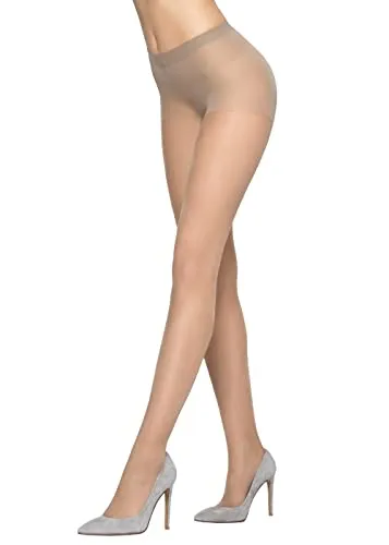 Golden Lady Strumpfhose (5er-Pack) für Damen, Melon, M in orange von Golden Lady