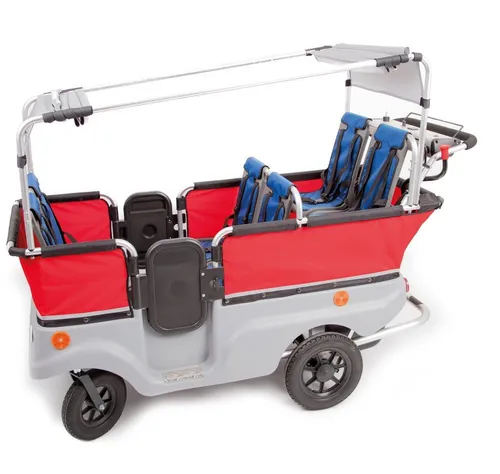 E-Turtle Sonnenschutz für Kinderbus - Ideal für Kinderwagen, schützt vor UV-Strahlen und sorgt für angenehme Temperaturen. Perfekt für Ausflüge mit den Kleinen!