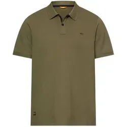 camel active Herren Poloshirt Olivgrün mit Kontrastdetails – Größe 3XL