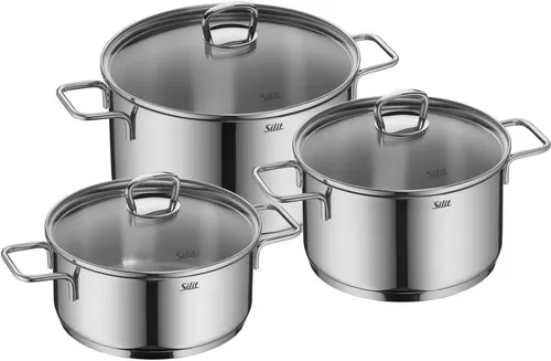 SILIT Alicante Topfset 2109300519, 3 tlg. von Silit