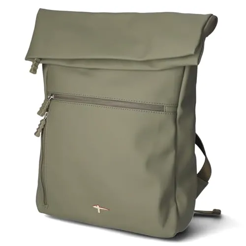 Tamaris Laptoprucksack Cityrucksack grün - Stylischer Rucksack für die Stadt, aus hochwertigem Material mit verstellbarem Schultergurt und praktischem Tragegriff. Ideal für den täglichen Gebrauch!