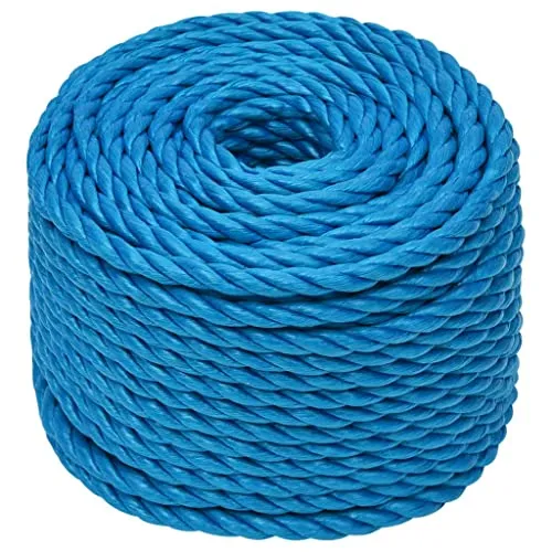 vidaXL Arbeitsseil Blau 24 mm 50 m aus Polypropylen in blau von vidaXL