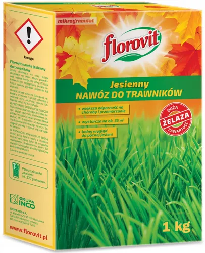 Herbst Rasendünger Herbstrasendünger Herbstdünger Kaliumdünger NPK Mit Eisen 1kg