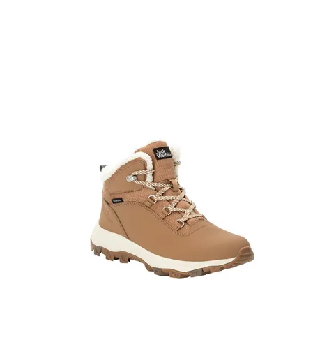 Jack Wolfskin EVERQUEST TEXAPORE MID W Winterboots - Wasserdichte & gefütterte Winterboots für Damen, ideal für kalte Wanderungen, mit schmutzabweisendem Obermaterial und TEXAPORE-Technologie für optimalen Wetterschutz.