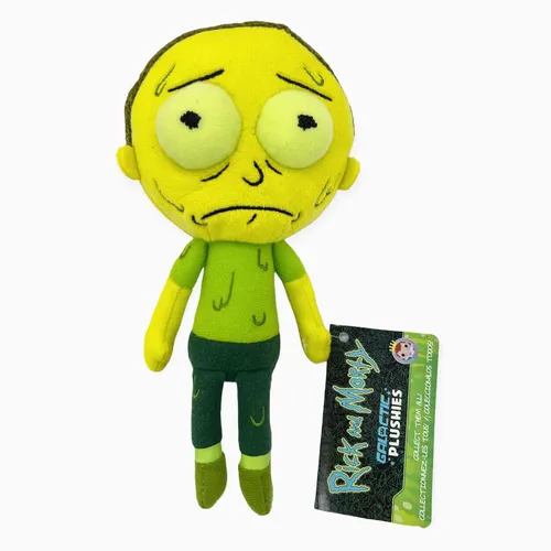 Funko - Rick & Morty - Galactic Plüsch - Morty 20cm Figur Stofftier Puppe - Neu