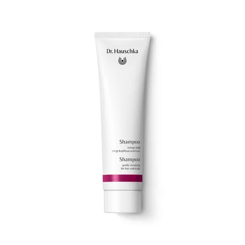 Dr. Hauschka Shampoo 150 ml - Zertifiziertes Naturkosmetik-Shampoo ohne Silikone, reinigt mild und pflegt mit Kichererbsenauszug. Ideal für alle Haartypen und verleiht frischen Duft von Zitrone und Bergamotte.