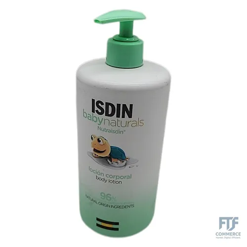 Isdin Baby Naturals Nutra feuchtigkeitsspendende Körperlotion 750ml - Ganzkörperpflege für Babys, spendet intensive Feuchtigkeit und schützt die empfindliche Haut. Ideal für die tägliche Anwendung.
