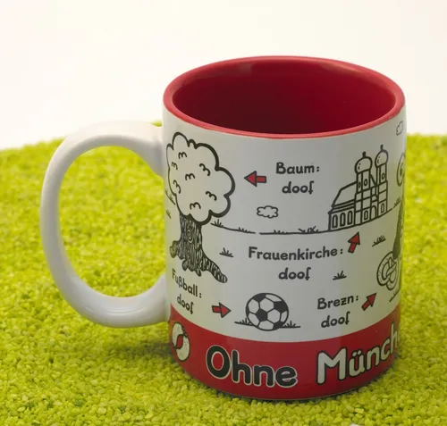 sheepworld Porzellan Henkelbecher Becher ODIAD München 330 ml