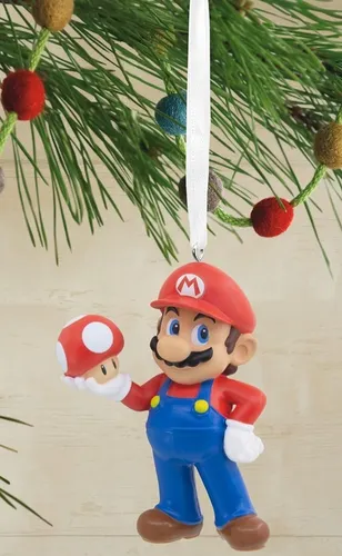 Mario mit Superpilz Figur
