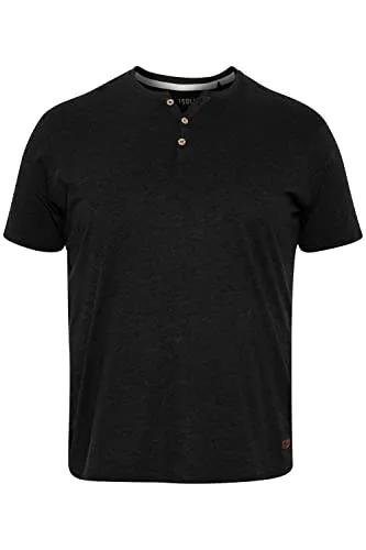 !Solid SDVolker BT Herren Big & Tall T-Shirt - T-Shirts für Herren, bequemes Grandad T-Shirt in Übergröße 5XL, aus nachhaltiger Baumwolle für einen stylischen Look im Alltag oder beim Sport.