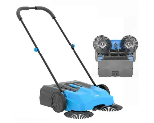 Güde Handkehrmaschine Güde Hand Kehrmaschine GKM 650 2 Seitenbesen 1 Mittelwalze