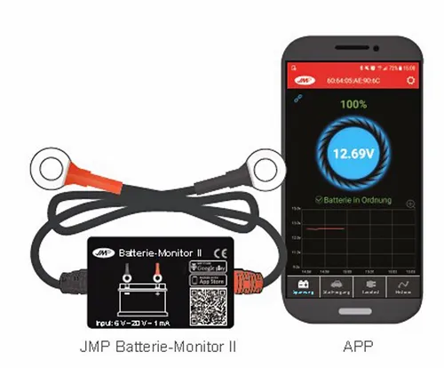 Wohnwagen Batterie Monitor 2 JMP von JMP