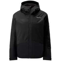 Ziener TARAINO-Z Skijacke für Herren, schwarz, Größe 46 EU - Funktionsjacke aus 100% recyceltem Polyester, ideal für Wintersportler, bietet hervorragenden Schutz vor Kälte und Nässe.