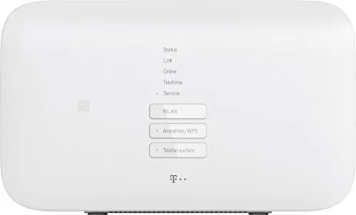 Deutsche Telekom Speedport Smart - Gigabit WLAN Router - Modem-Router-Kombination mit bis zu 2.100 Mbit/s, ideal für schnelle Internetverbindungen und optimierte mobile Nutzung. Inklusive WLAN-Gastzugang und einfacher Bedienung.