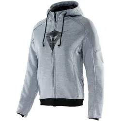 Dainese Daemon-X Hoodie Jacket 44 - Funktionsjacke in Grau-Melange, ideal für aktive Freizeit und bietet optimalen Tragekomfort und Bewegungsfreiheit.