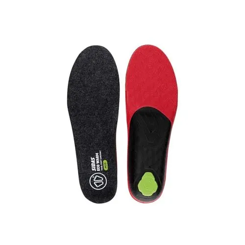 SIDAS 3Feet Eco Warm Low Ski-Einlegesohle, schwarz, S von Sidas