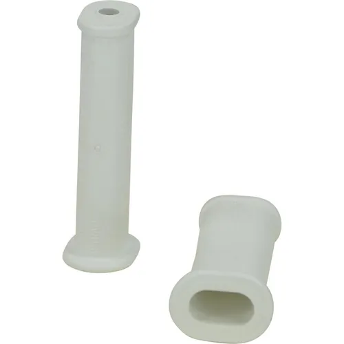 FORT Ersatzgriff oval weiß für Standard - Gerätesets für optimale Handhabung, ovaler Ersatzgriff in Weiß, ideal für eine ergonomische Nutzung und einfache Montage.