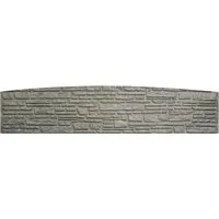 Produktbild Betonzaun-Bogenplatte Montana 200 cm x 45 cm x 3 cm