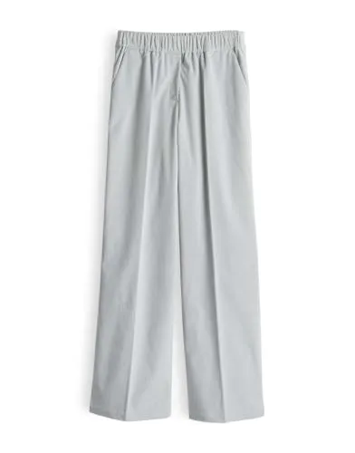 OPUS PANTS Wide Leg Pants Damen Hazy Fog Melange, 42