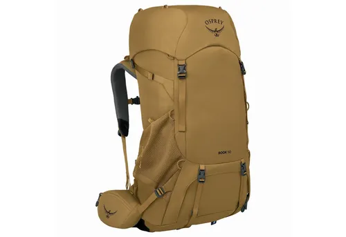 Osprey Rook 50 Trekkingrucksack für Männer - Robuster Rucksack mit anpassbarer Rückenplatte für optimalen Tragekomfort und integrierter Regenhülle für jede Wetterlage. Ideal für Abenteuer in der Natur.