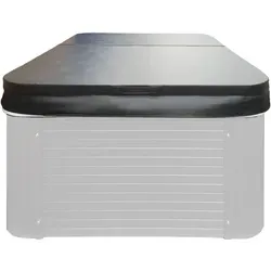 HOME DELUXE Thermoabdeckung Beach 210x155 cm - Hochisolierend für Außenwhirlpool - Hochisolierende Thermoabdeckung für Außenpools, 10 cm dick, schützt vor Witterungseinflüssen und minimiert Wärmeverlust. Ideal für ganzjährigen Einsatz, inklusive Befestigungsmaterial.