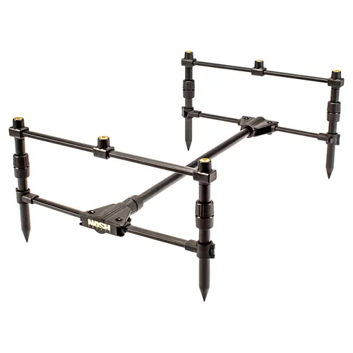 Nash Tackle Rod Pod 3 Rod - Angelzubehör - Kompaktes und verstellbares Rod Pod für stabilen Rutenaufbau an jedem Ufer oder Steg, ideal für Micro-Style Angeln.