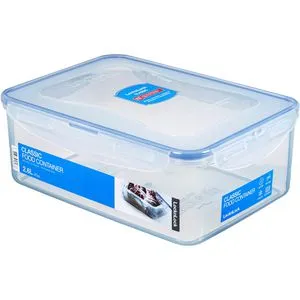 LocknLock Frischhaltedose HPL826, aus Kunststoff, 2,6 Liter, transparent, luftdicht