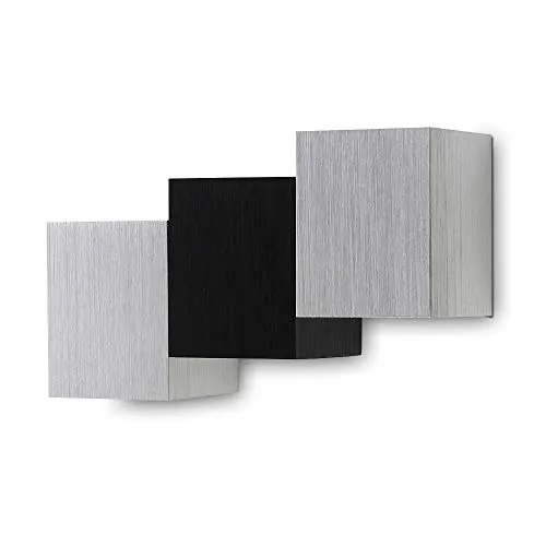 Kwzar Luminaire LED Mini Wandleuchte 230V Wandlampe 2W Up Down LED Lampe Neutralweiss Modern Beleuchtung Indoor Leuchte LEDia.17