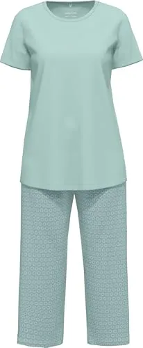 Ammann Bio Damen-Schlafanzug Single-Jersey Mint Größe 42