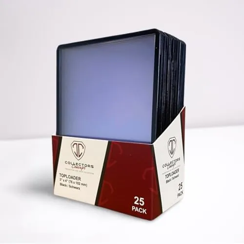 Collectors Concept Toploader (35pt) - 25pcs. (Schwarz)