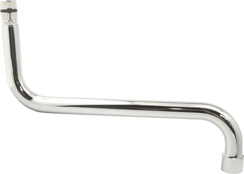 GROHE S-Auslauf, chrom (13369000) - Zubehör & Accessoires, schwenkbarer Bogenauslauf für Eurosmart Einhand-Spültischbatterie, mit langlebiger GROHE Long-Life Shine Oberfläche für strahlenden Glanz.